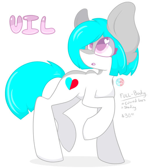 Full-Body, Colored Lines, and Shaded Example.